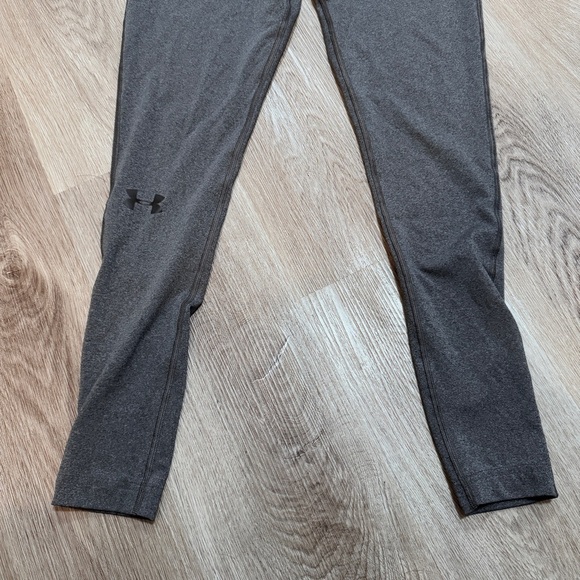 Under Armour Compression Gray Leggings Medium - Picture 2 of 5